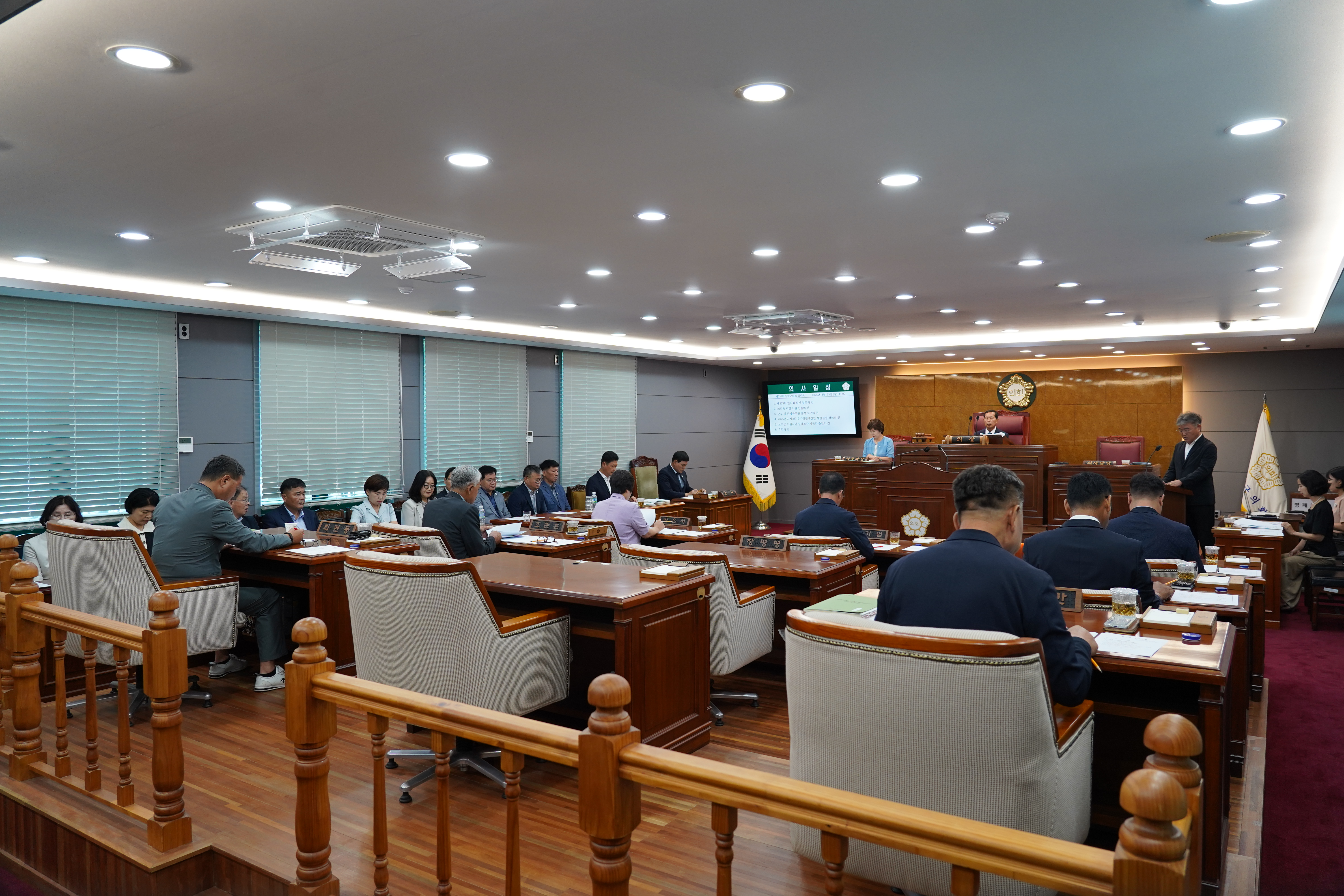 제339회 담양군의회 임시회 개회 1