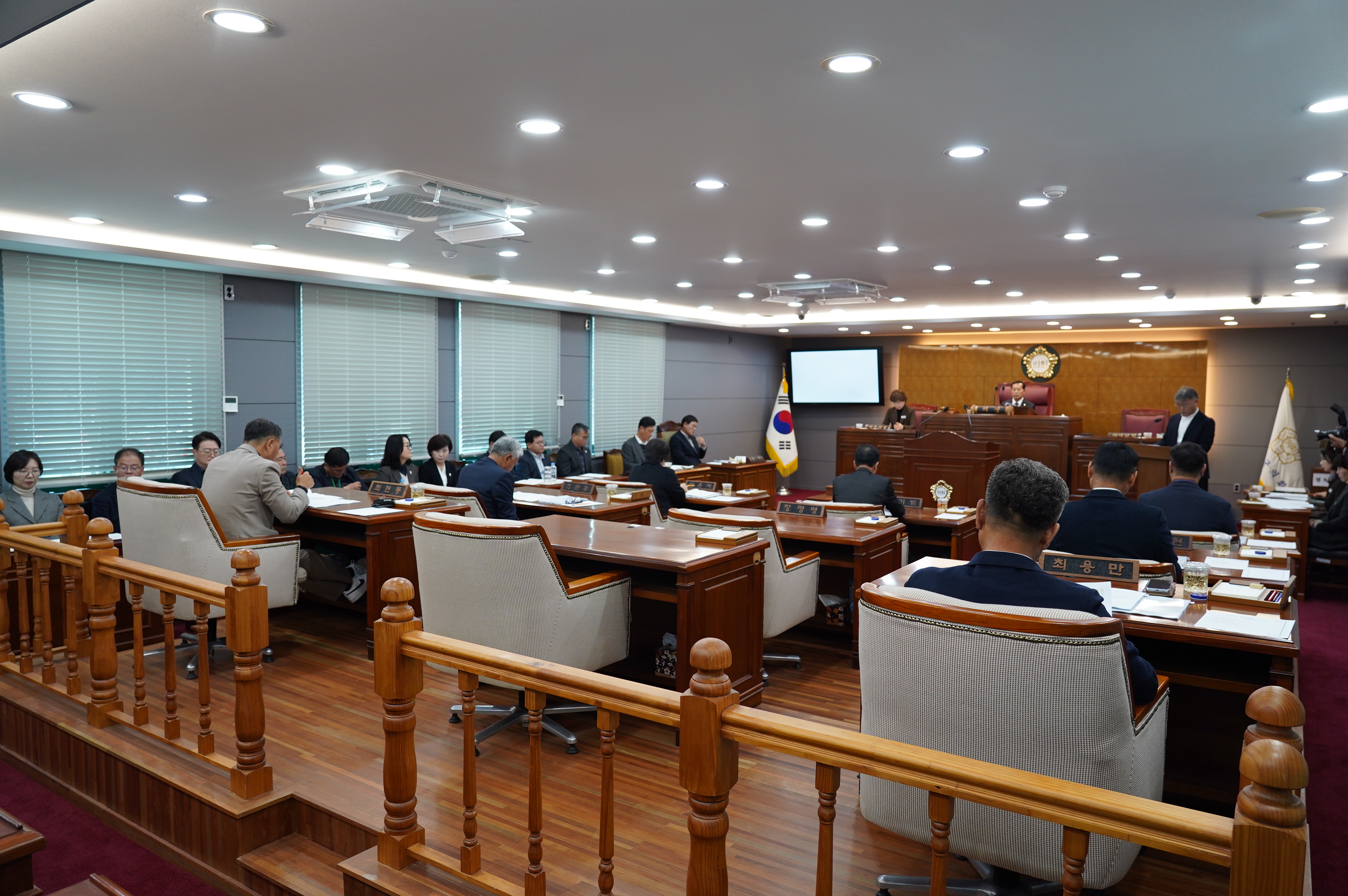 제341회 담양군의회 정례회 개회 1