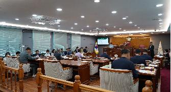 제339회 담양군의회 임시회 개회