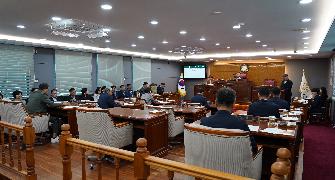 제340회 담양군의회 임시회 개회