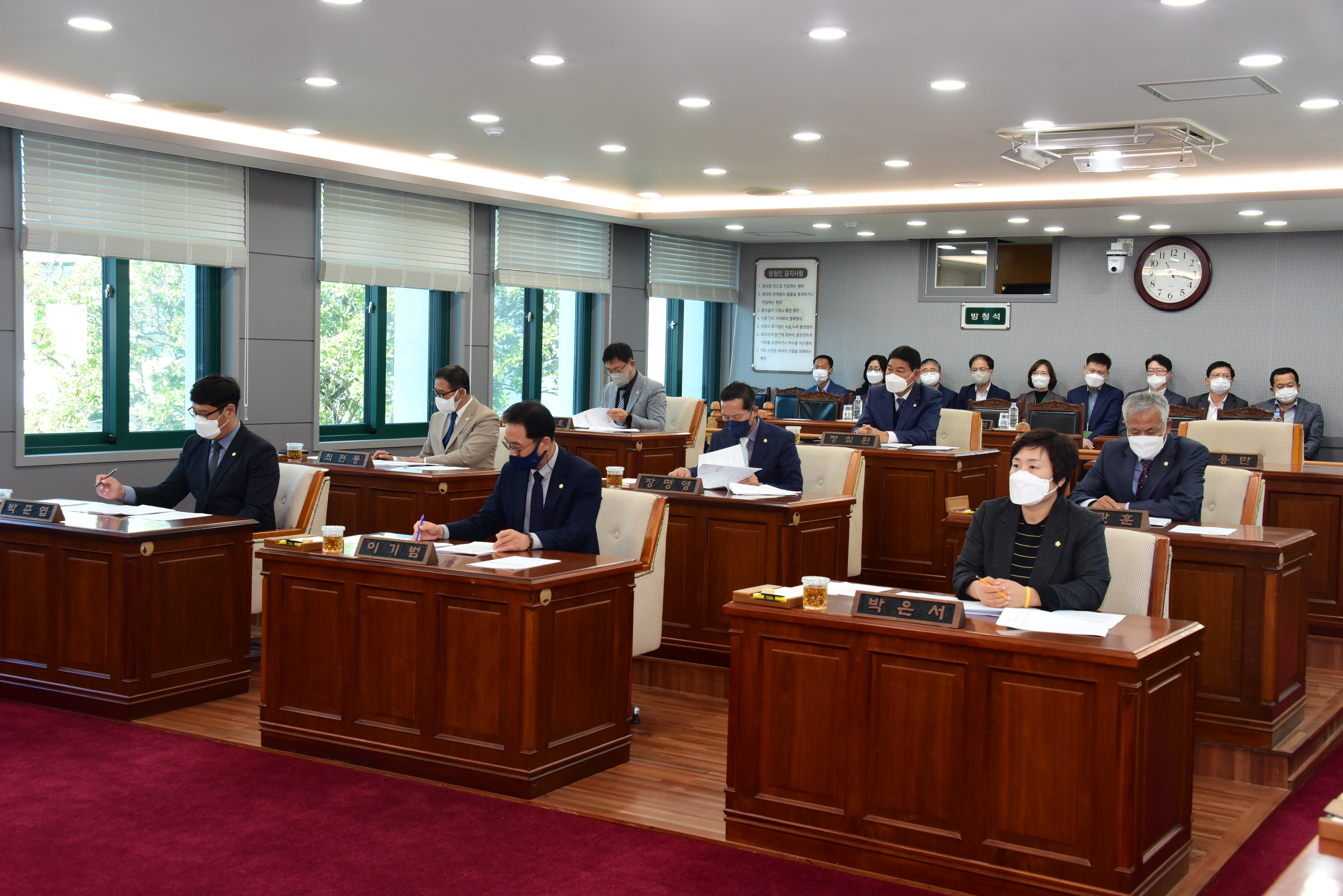 제315회 담양군의회 임시회 폐회 1