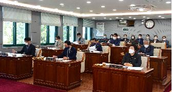 제315회 담양군의회 임시회 폐회