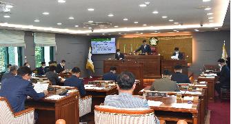 제315회 담양군의회 임시회 개회