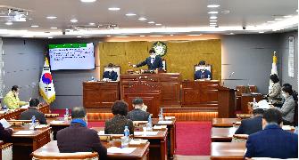 제 308회 담양군의회 임시회 개회