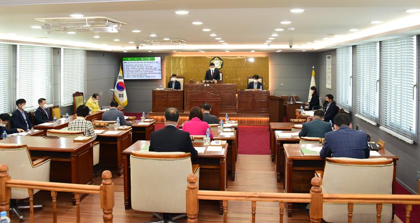 제309회 담양군의회 임시회 폐회 1