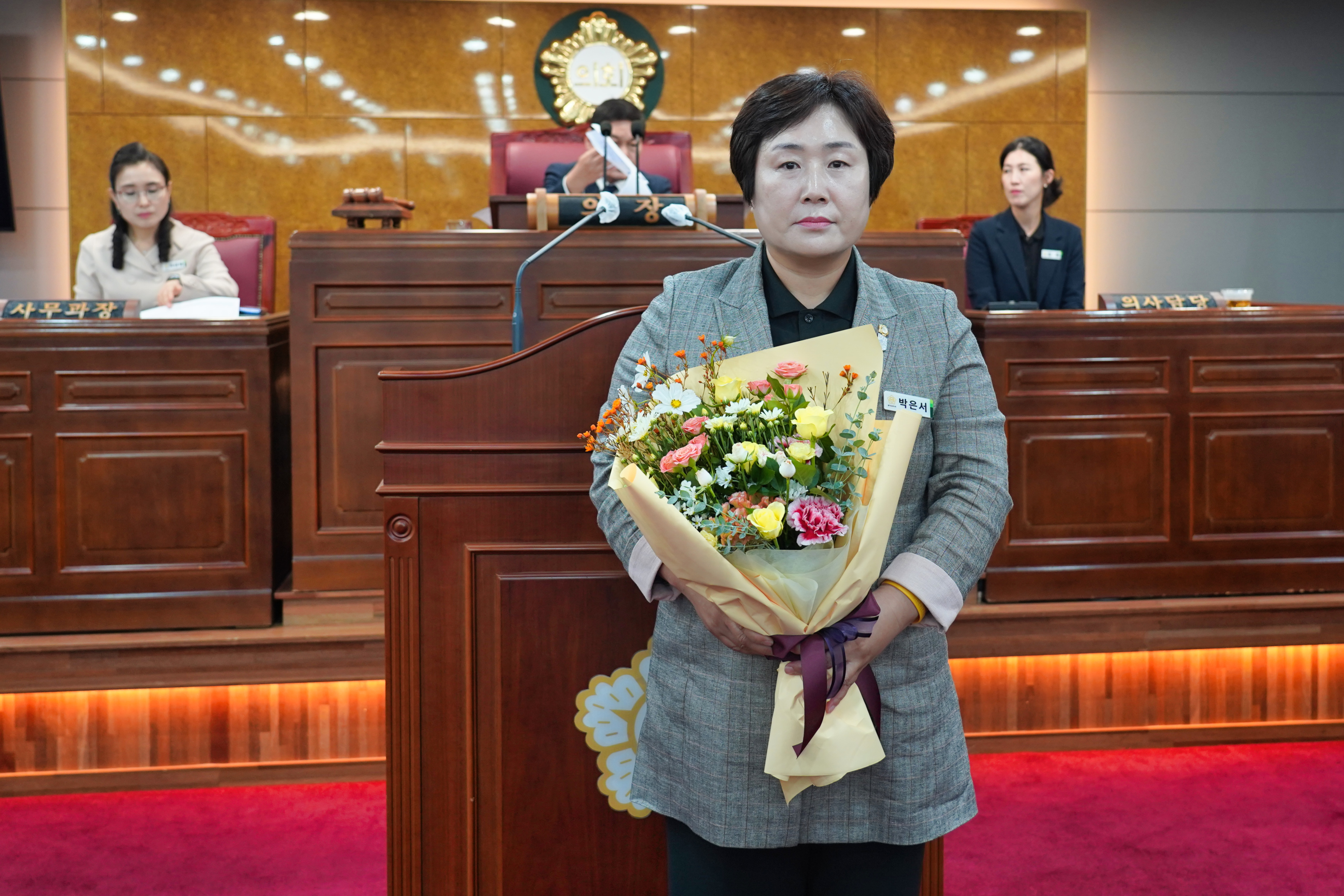 담양군의회 박은서 의원, 보궐선거 통해 제9대 후반기 부의장 당선 1