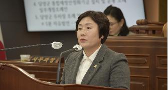 담양군의회 박은서 의원 5분자유발언, 