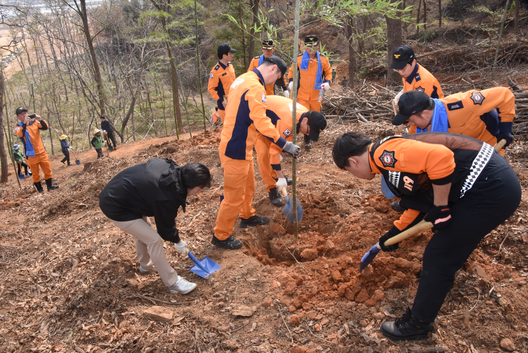제73회 식목일기념 나무심기 행사 3
