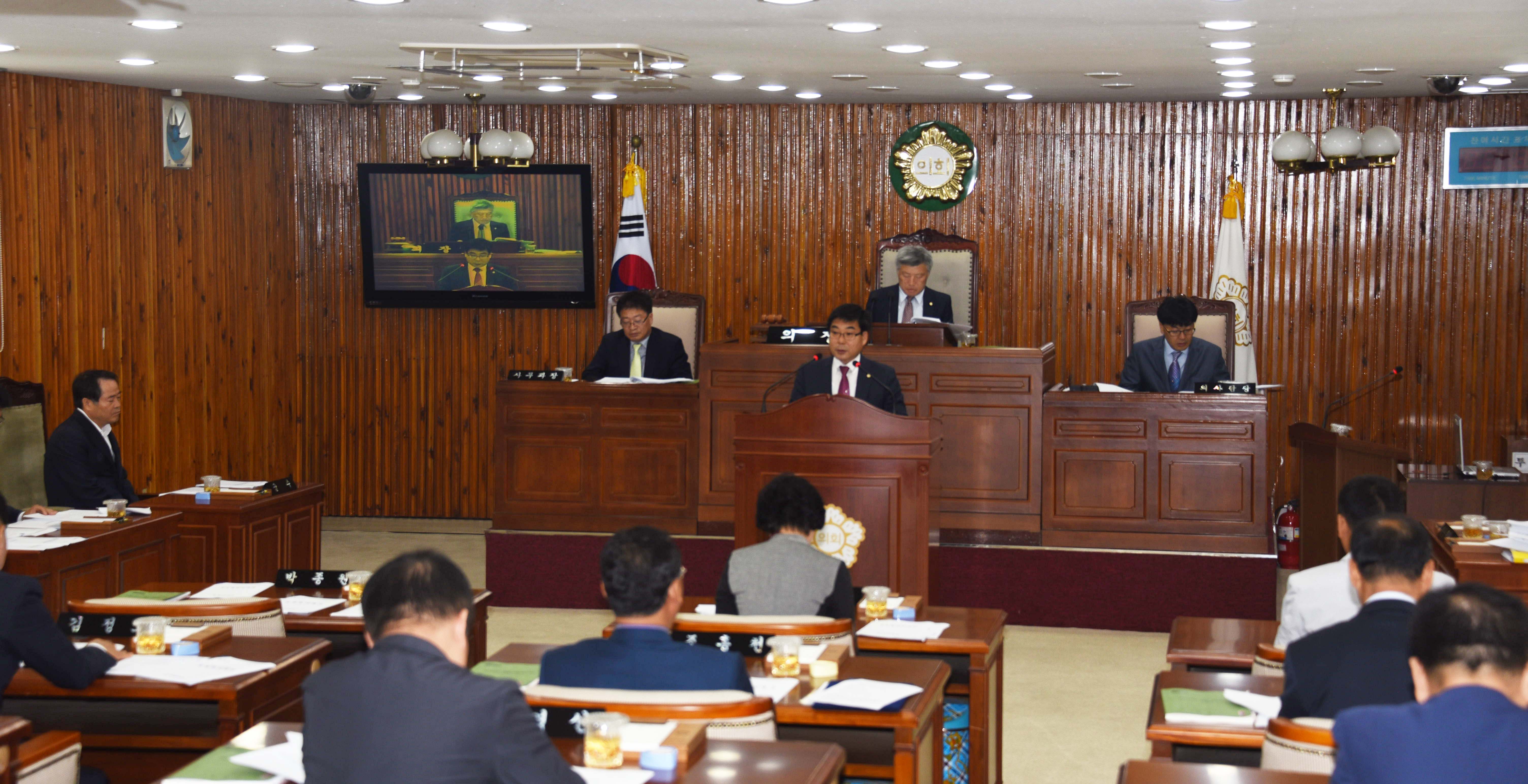 제264회 담양군의회 임시회 1
