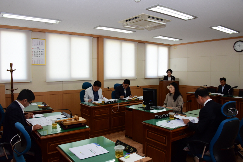 담양군의회 제271회 임시회 폐회 2