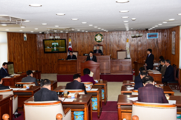 제267회 담양군의회 임시회 1