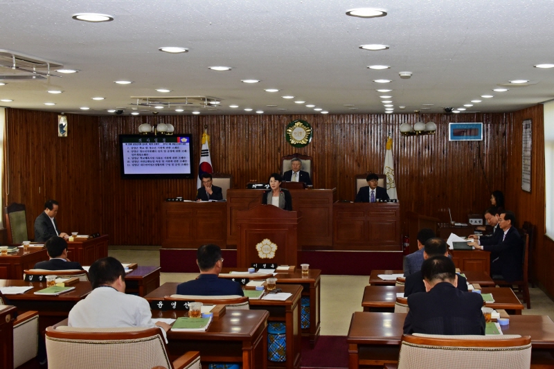 담양군의회 제270회 임시회 폐회 3