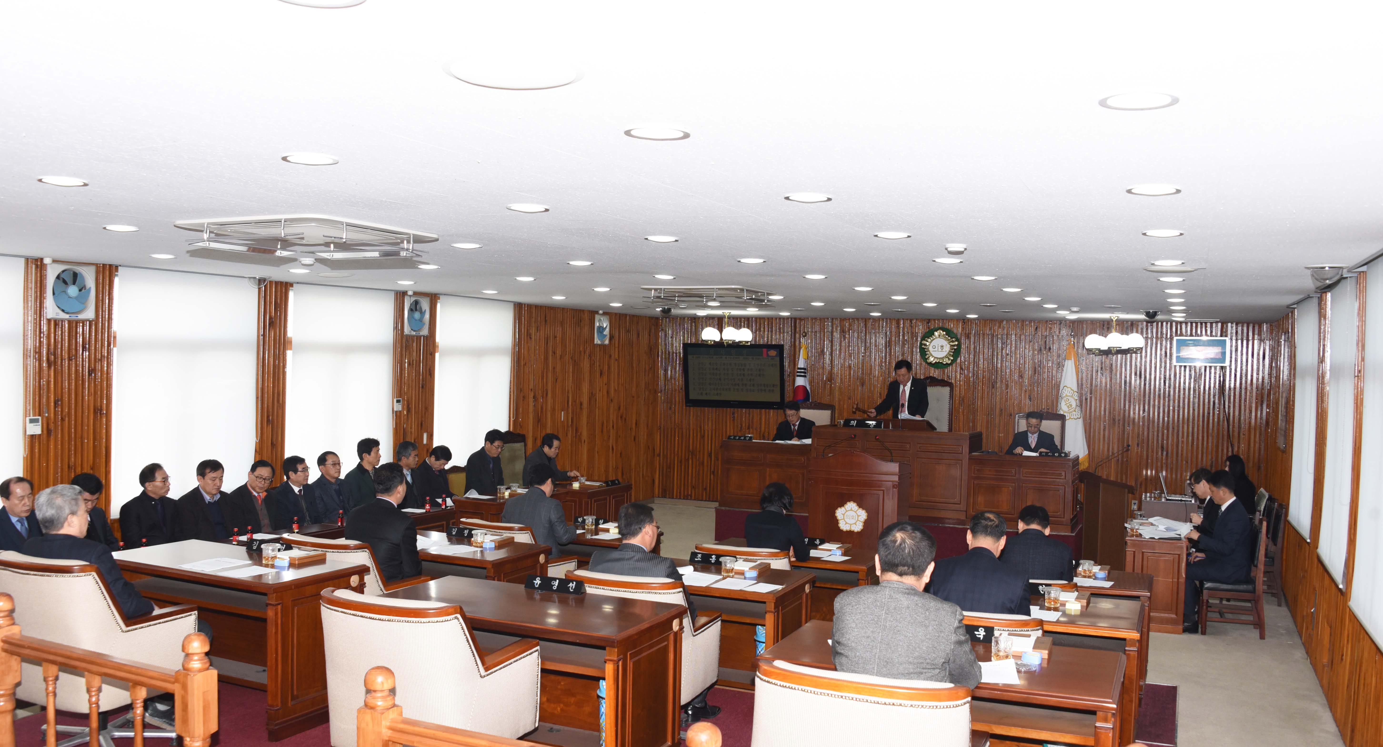 제259회 담양군의회 임시회 1