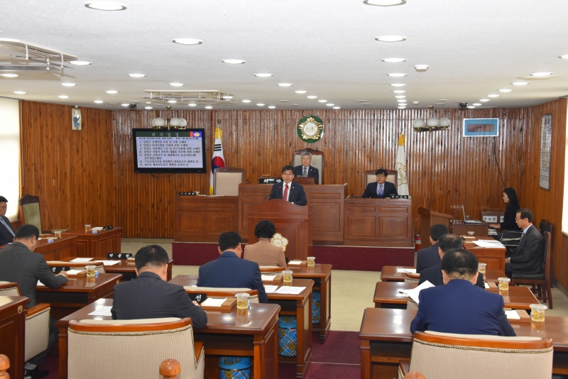 담양군의회 제271회 임시회 폐회 4