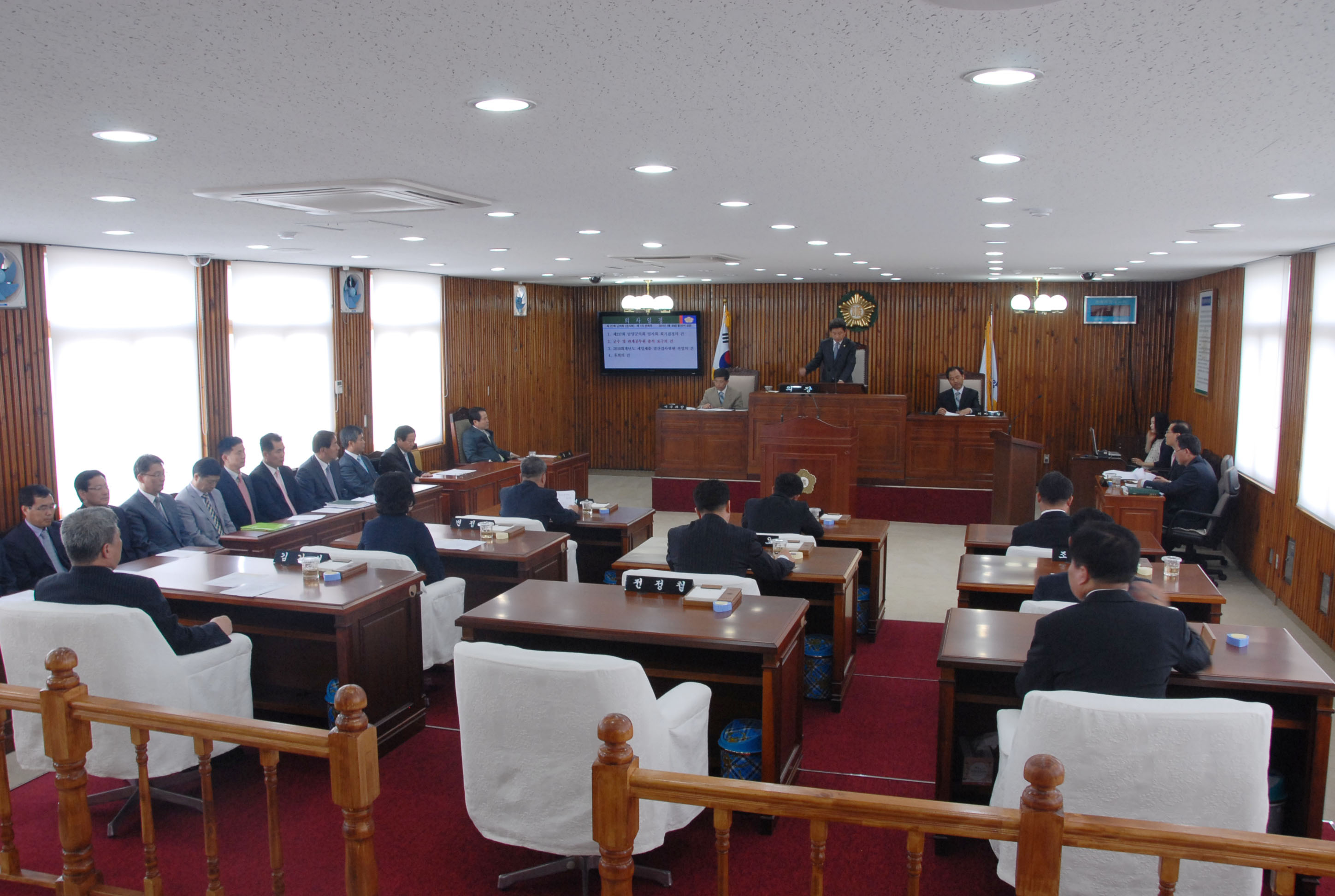 담양군의회 제217회 임시회 개최 1