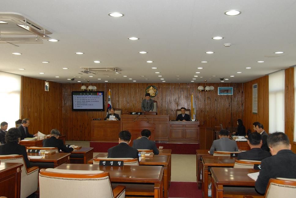 제241회 담양군의회 임시회 개최 2
