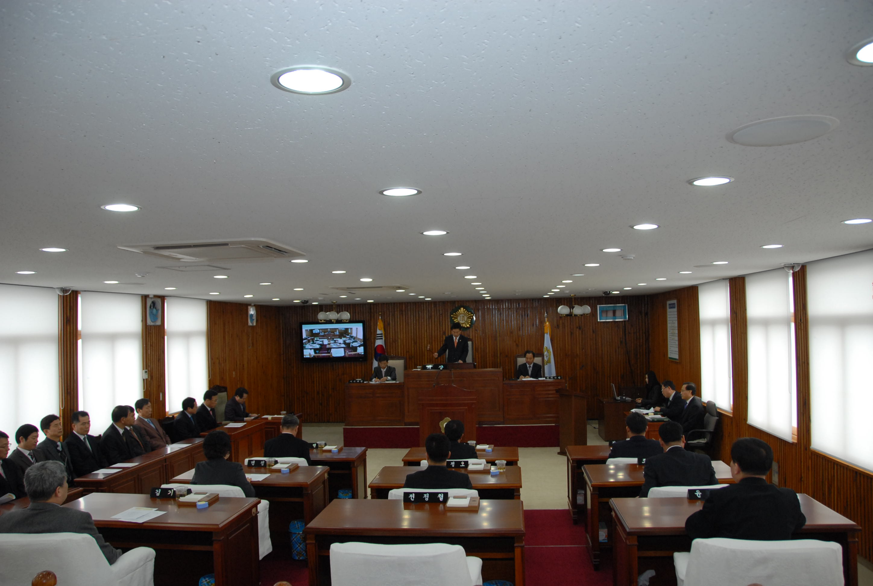 담양군의회 제215회 임시회 개회 1