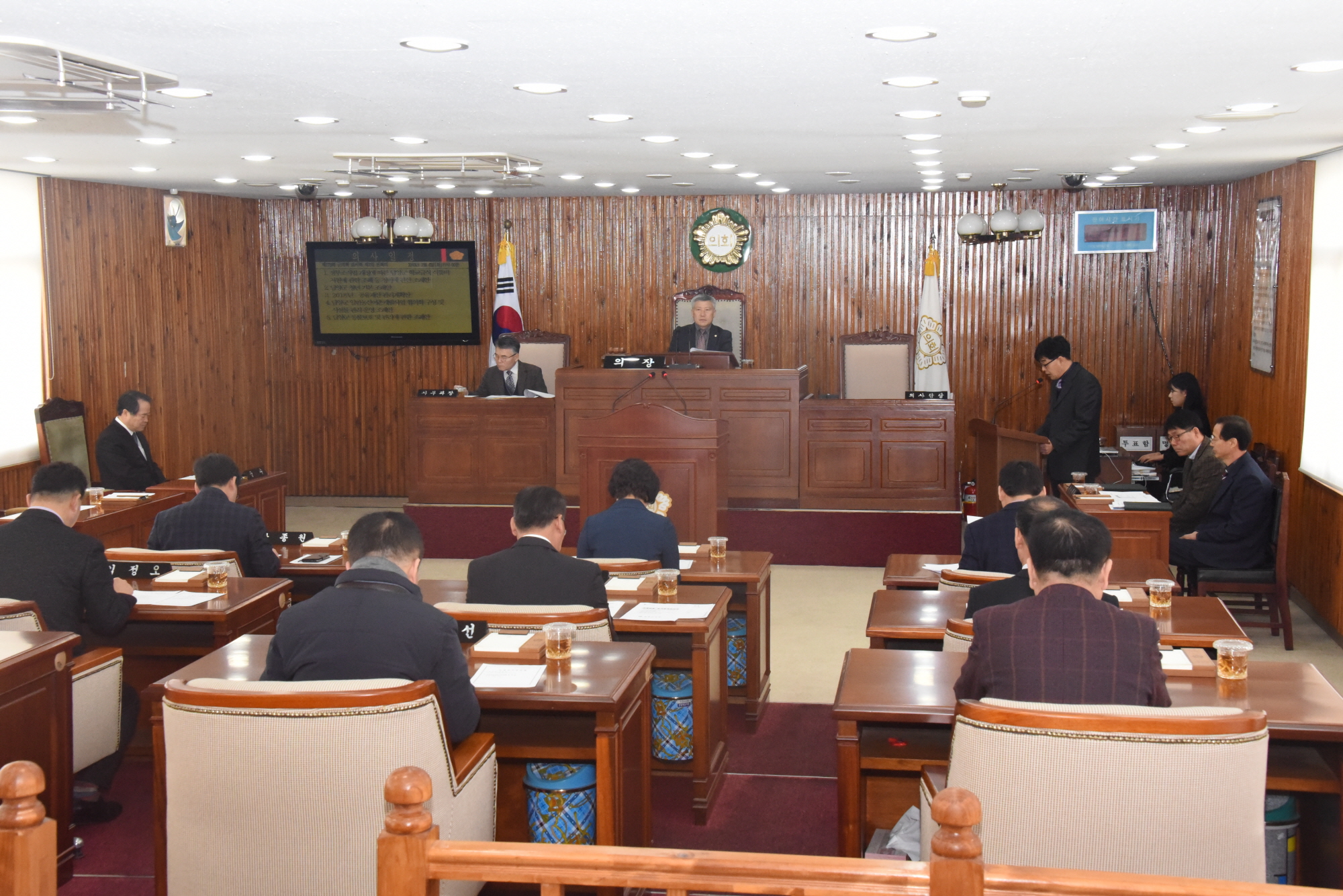 담양군의회 제273회 임시회 폐회 1