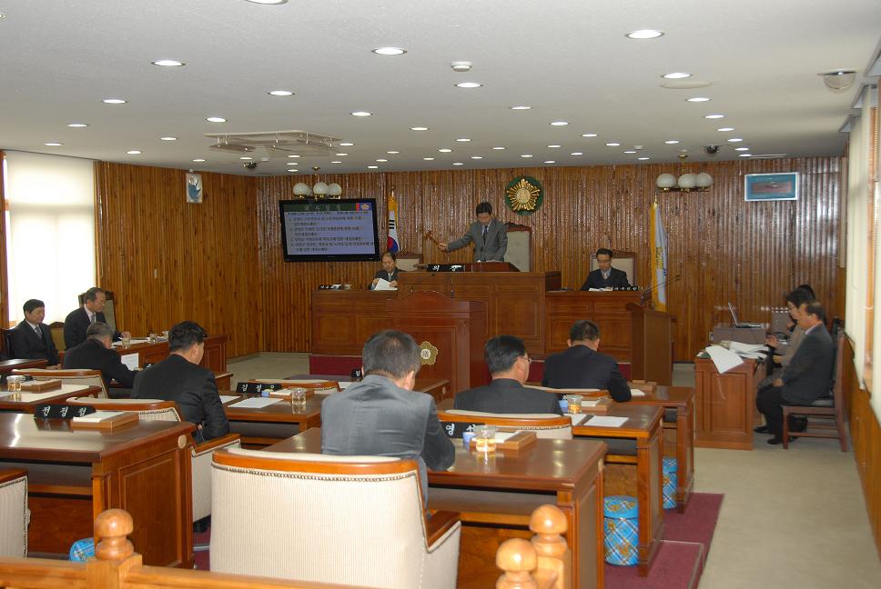 제240회 담양군의회 임시회 1