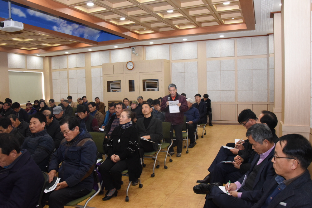 담양군 주요농산물 최저가격 지원 조례안 공청회 1