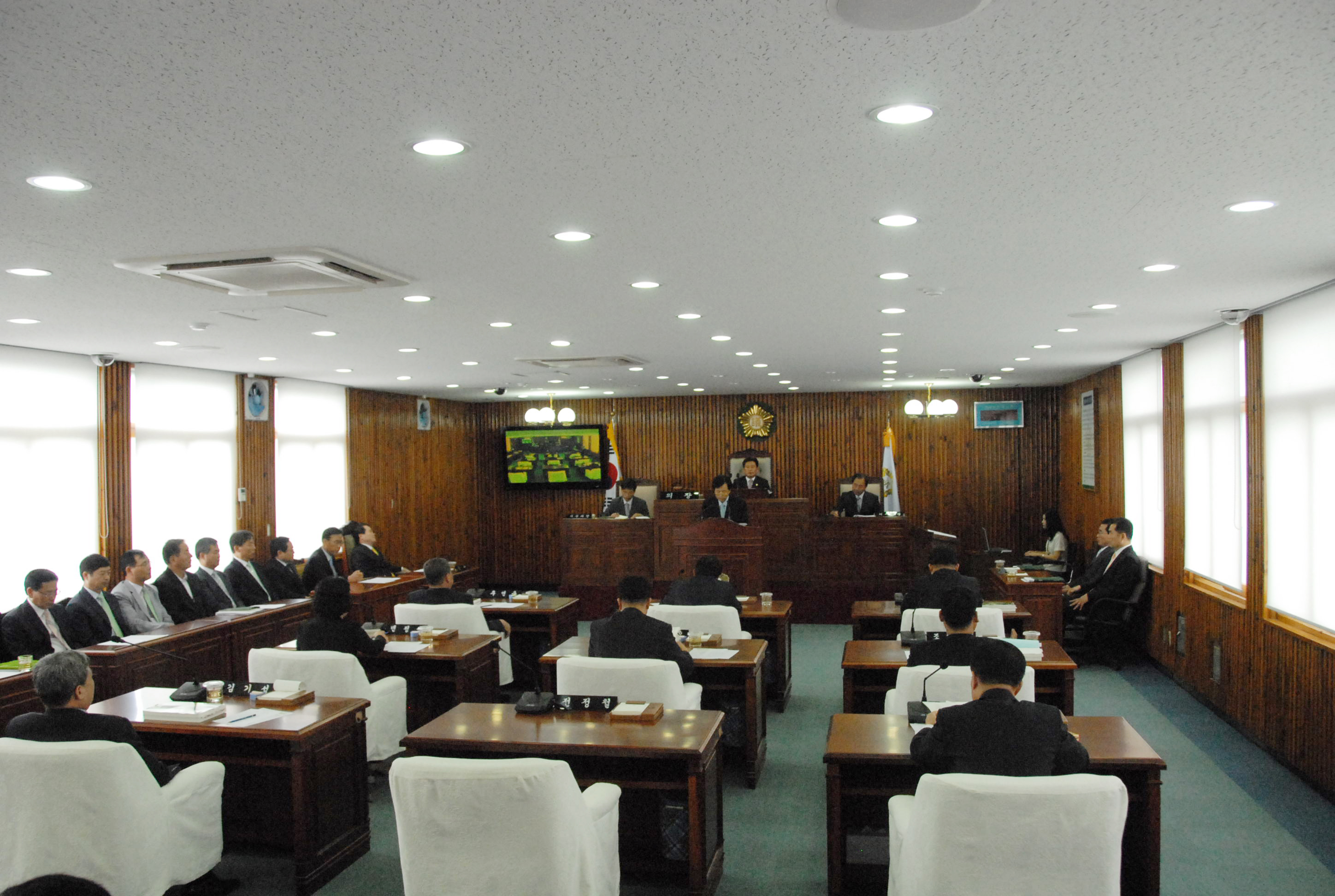 제209회 담양군의회 정례회 폐회 1
