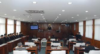 담양군의회 제214회 임시회 개회