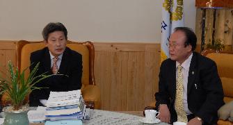 재경 담양군향우회 임원과의 간담회