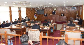 제289회 제2차 정례회 3차 본회의 군정질문 답변 청취 4