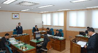 군의회 행정사무감사 실시