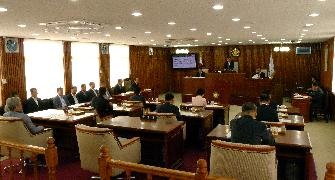 제247회 담양군의회 임시회 개회