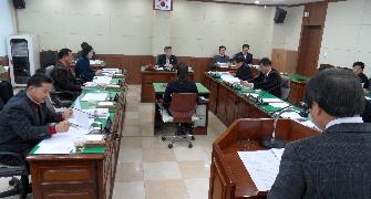 예산결산특별위원회 회의 개최