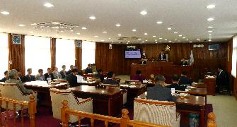 제249회 담양군의회 임시회 개회