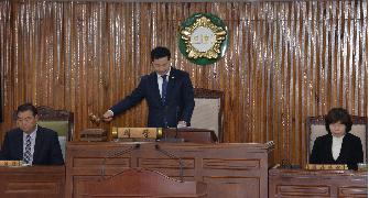 제289회 제2차 정례회 3차 본회의 군정질문 답변 청취