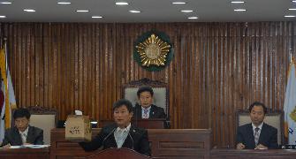 2010년도 군정질문실시(정광성의원)
