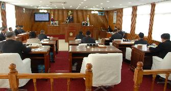 담양군의회 제216회 임시회 개회