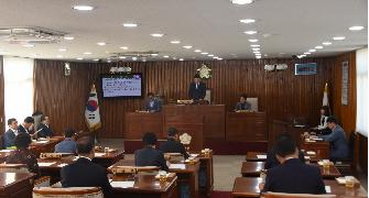 담양군의회 제278회 임시회 개의 2