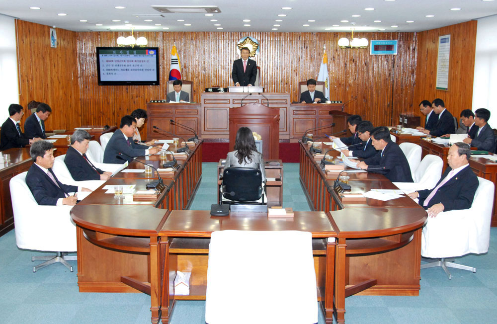 제196회 담양군의회 임시회 ［2009. 5. 21(목)］ 1
