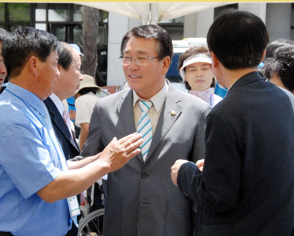 제17회 전라남도 장애인 체육대회 참가선수단 격려 (2009. 6. 11) 3