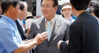제17회 전라남도 장애인 체육대회 참가선수단 격려 (2009. 6. 11) 3