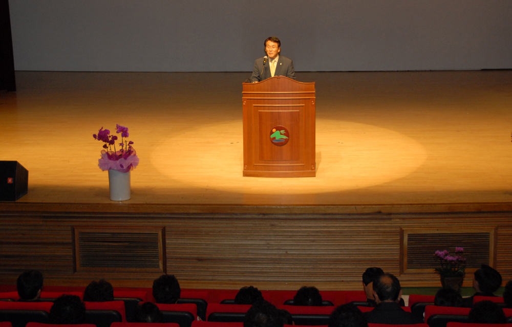 방문요양급식사업 관계자교육 인사말씀 (2009.4.16) 2
