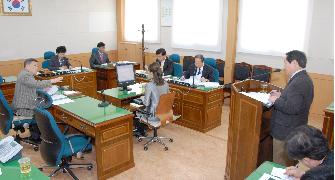 제195회 담양군의회 임시회(자치행정위원회 소관 예산안 제안설명 청취)
