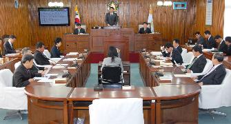 제195회 담양군의회 임시회 개회 2
