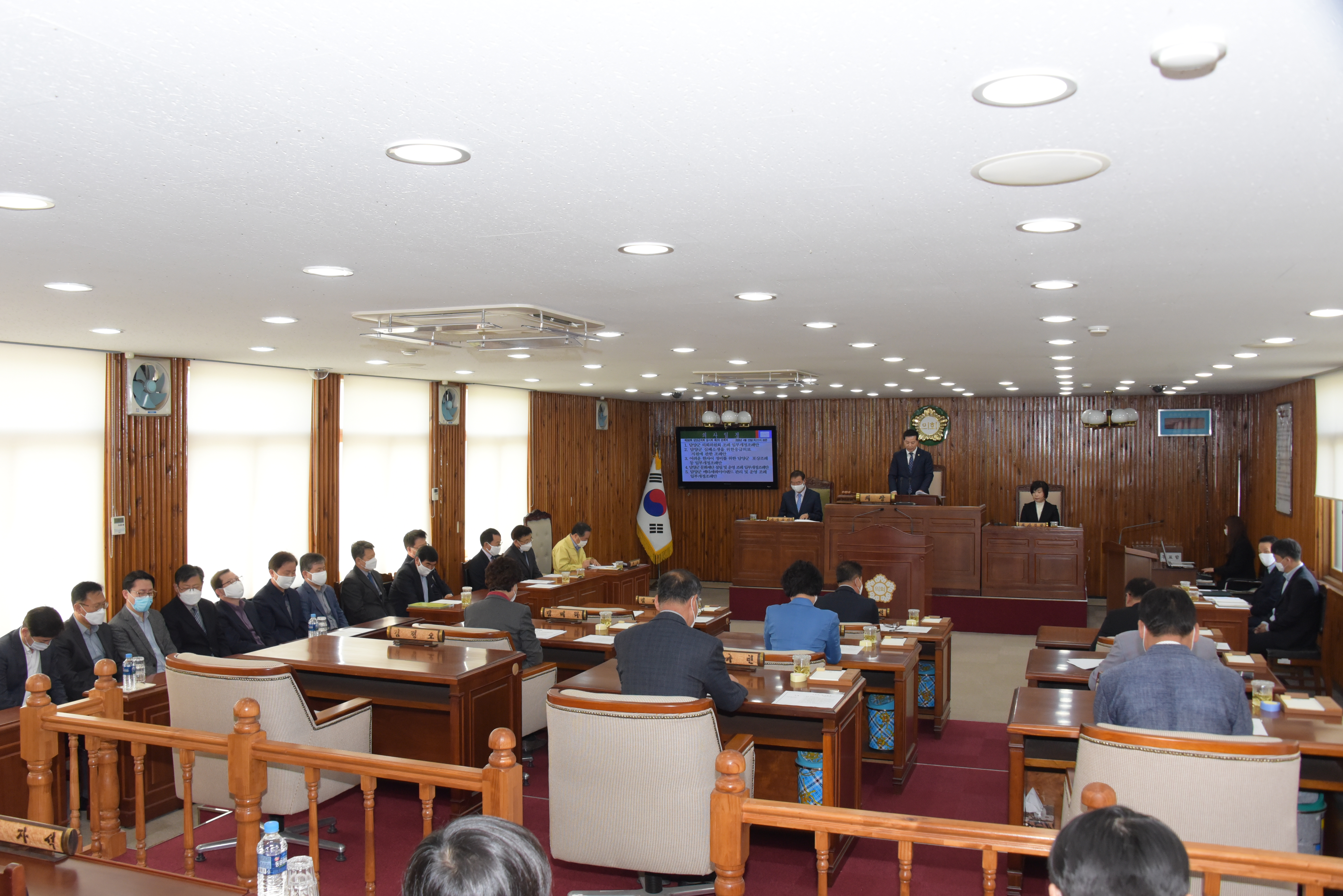 담양군의회, 제292회 임시회 폐회 1