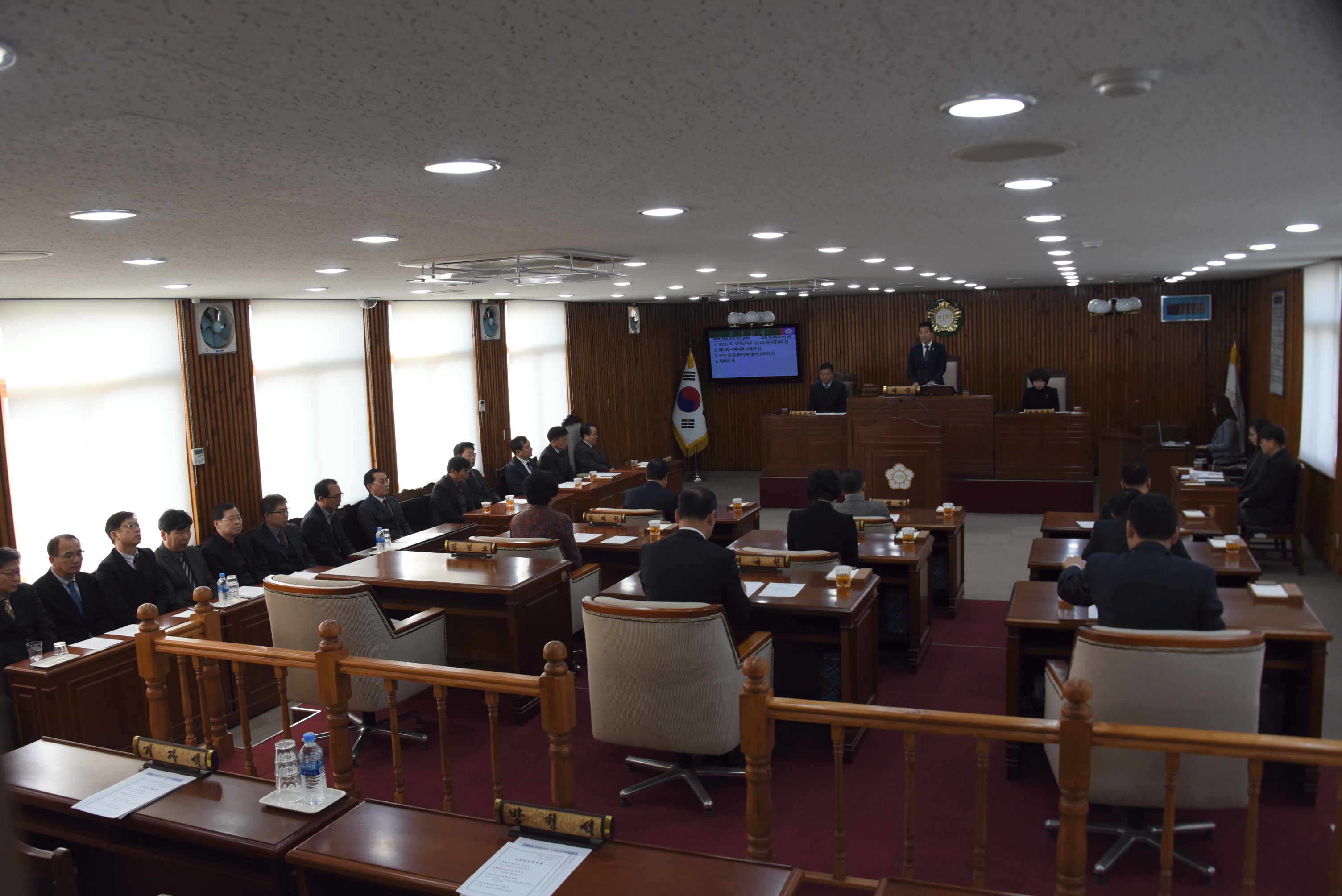 담양군의회 제281회 임시회 개의 1