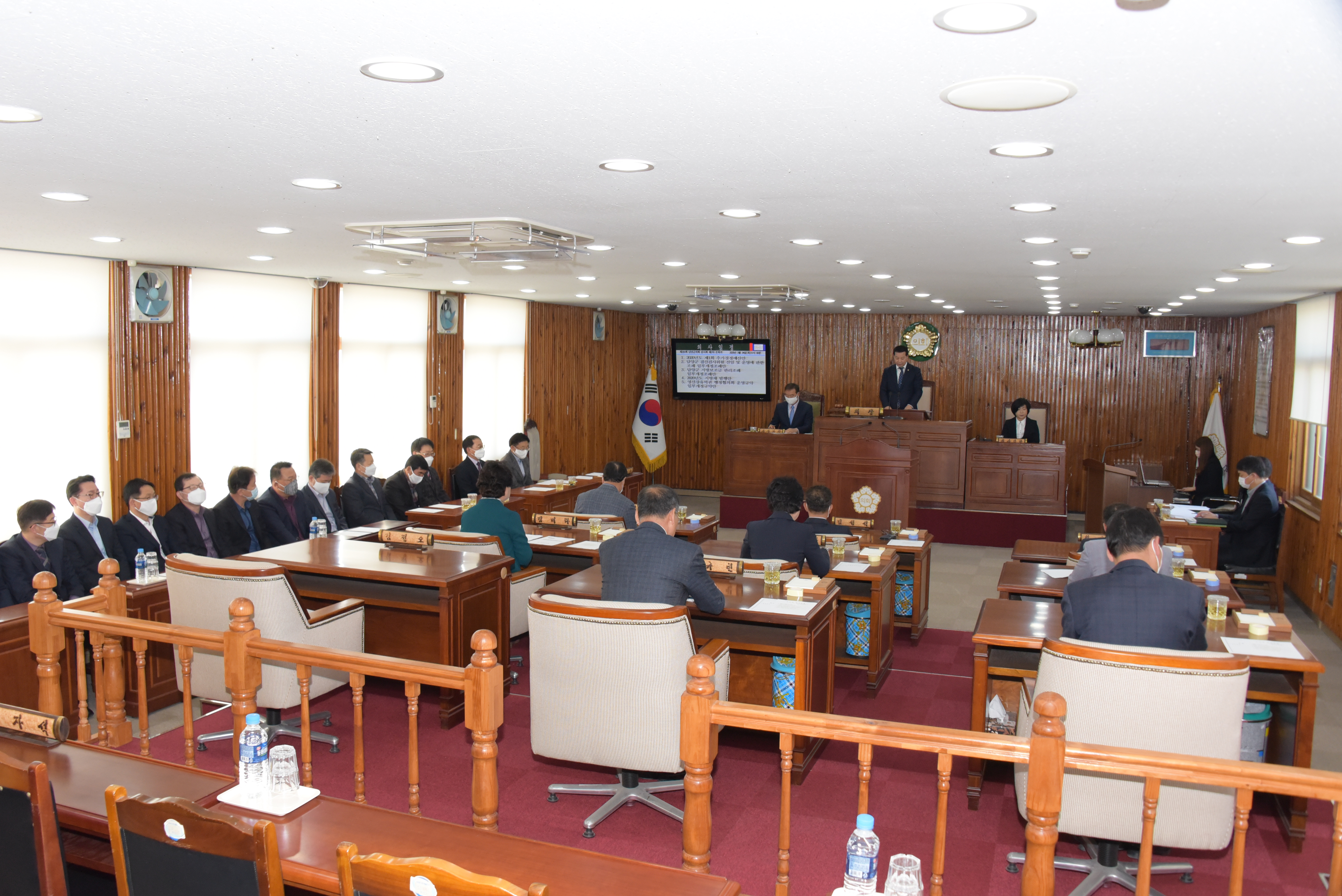 제291회 담양군의회 임시회 폐회 1