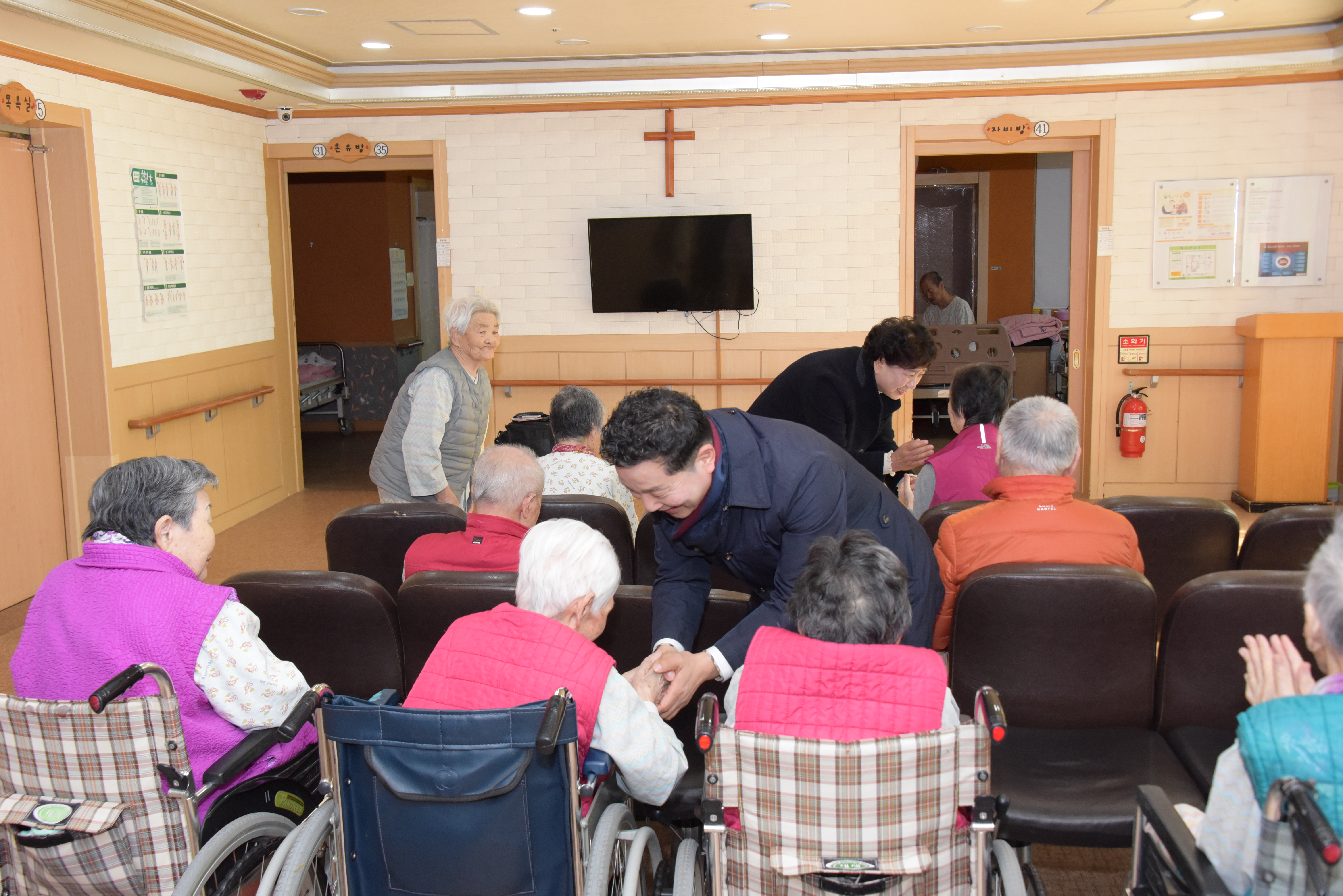 설명절 관내 사회복지시설 위문 2