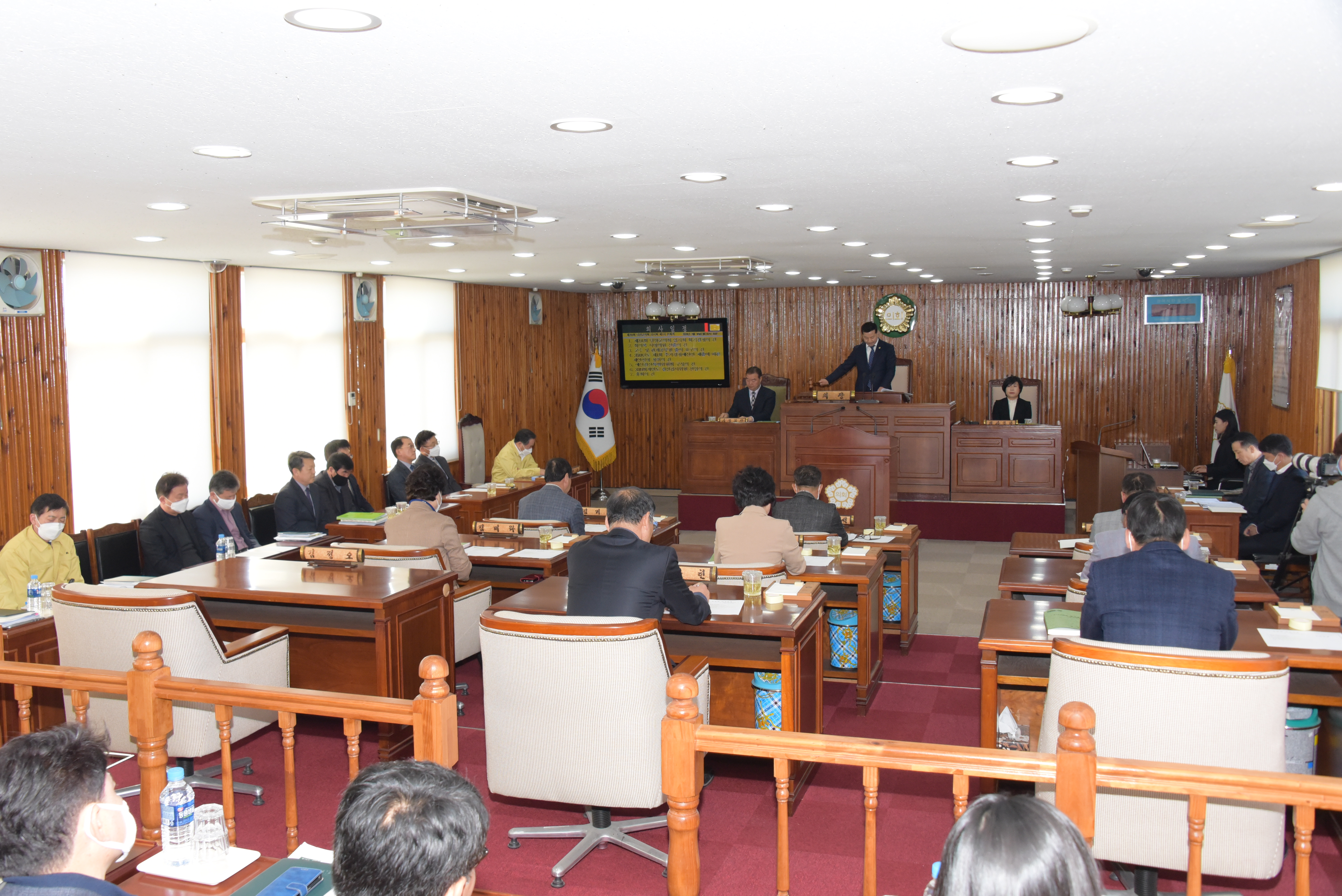제291회 담양군의회 임시회 개회 1