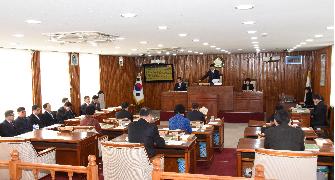 담양군의회 제283회 임시회 개의