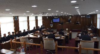 담양군의회 제281회 임시회 개의