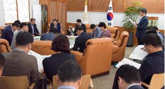 제287회 임시회 개의 정책간담회